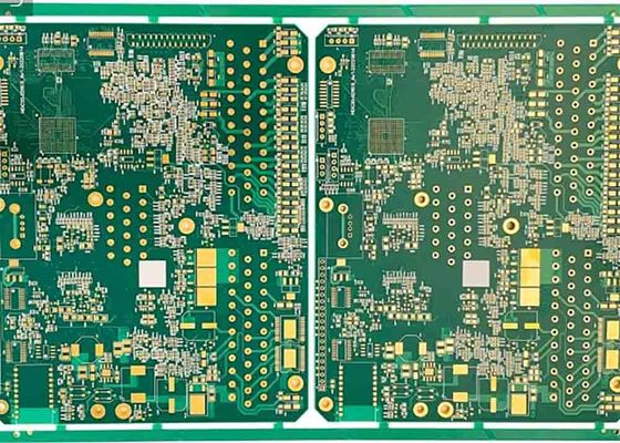 इलेक्ट्रॉनिक्स डिवाइस के लिए सामग्री R-5725s हाई स्पीड PCB 2oz HDI सर्किट बोर्ड