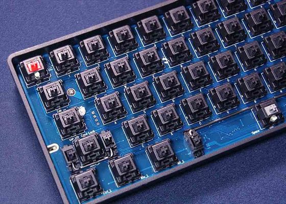 6 أوقية لوحة مفاتيح قابلة للتبديل السريع 60 17 طبقة لوحة مفاتيح بلوتوث ثنائي الفينيل متعدد الكلور