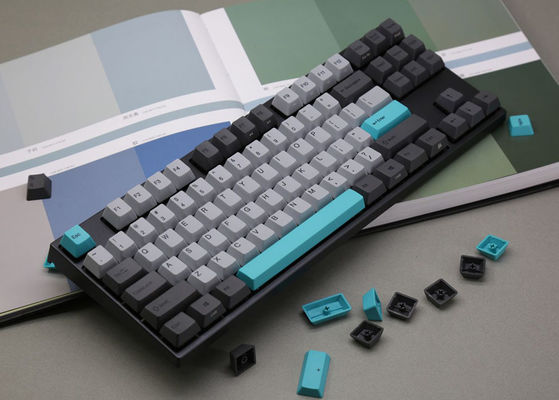 Professional 75 Hot Swap Keyboard 39mm Custom Dz60 Keyboard สีขาว