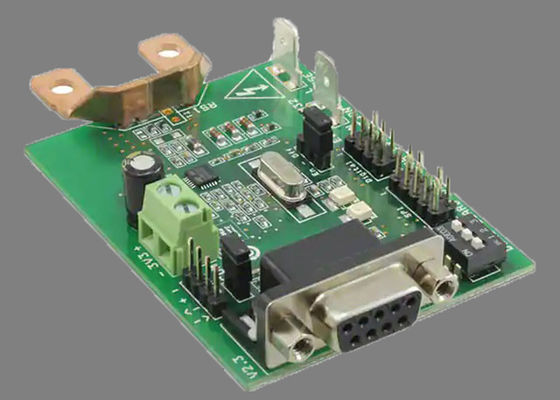 Montagem de placa impressa vermelha Serviço chave na mão HDI Electronic PCB Assembly