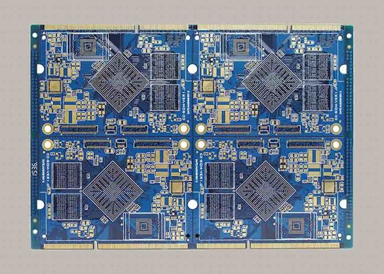 Fabricação e montagem de placa de circuito eletrônico ENIG multicamadas 4mil