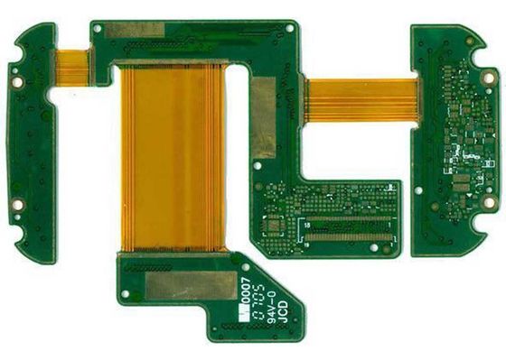 jaune d'Assemblée de carte PCB de HASL Smt de carte de circuit imprimé de 0.1mm PCBA