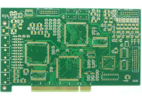 1.6 มม. 12 ชั้น PCB ผลิตแผ่นวงจรพิมพ์ทองแดงสีขาว OSP