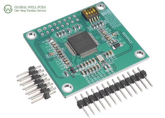 Componentes da placa PCB de dupla face 3,2 mm Fr4 Placa de circuito impresso 70um