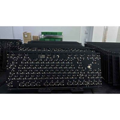 El PWB de encargo inalámbrico Tkl RGB del teclado Hotswap el tipo llaves mecánicas del PWB 87 del teclado del juego de C el 80%