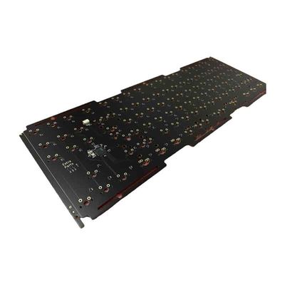 Keyboard Kustom Nirkabel PCB Tkl RGB Hotswap Tipe C 80% Keyboard Mekanik Gaming PCB 87 Tombol