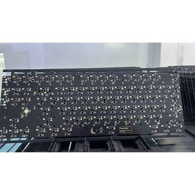 Carte PCB mécanique de clavier de l'Assemblée Gh60 Staggeredprinted d'OEM PCBA