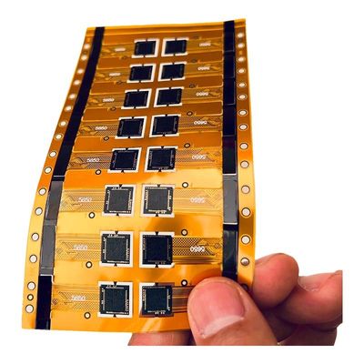 0.29 밀리미터 유연한 PCB 회로판 관습 전자적 피크바 부품 즈프 Fpc 연결기