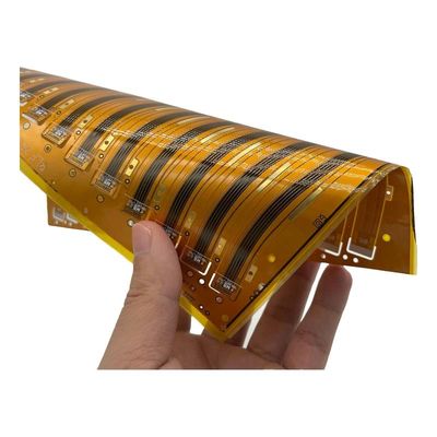 Profesional FPC Polymide Flexible Printed Circuit Board Immersion Gold Flex PCB