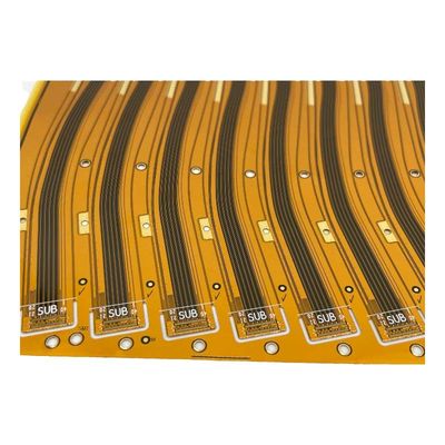Profesional FPC Polymide Flexible Printed Circuit Board Immersion Gold Flex PCB